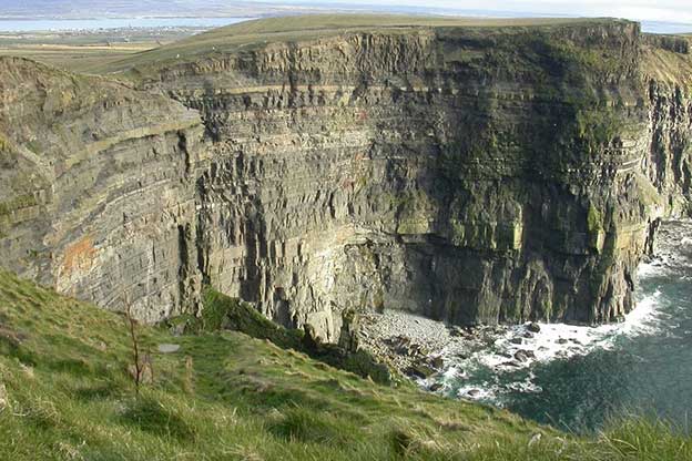 Los Acantilados de la Locura, Acantilados de Moher en el Condado de Clare (IrlandaI