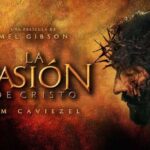 Cartel promocional oficial de la película "La Pasión de Cristo" (2004), dirigida por Mel Gibson.
